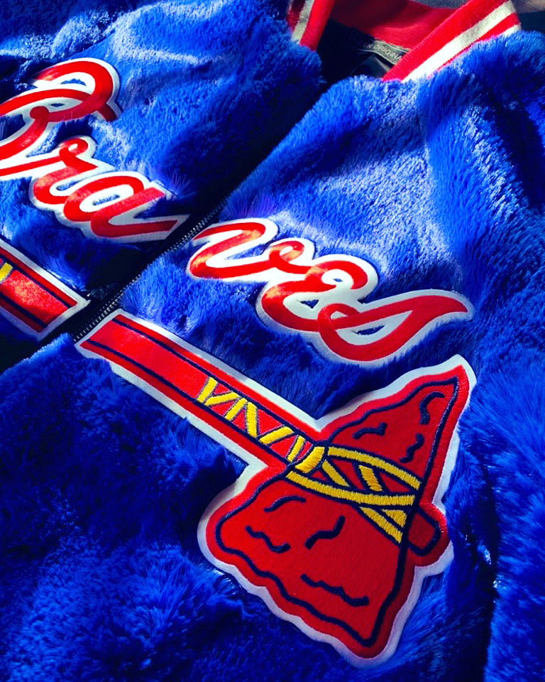 Faux Fur Braves Jacket