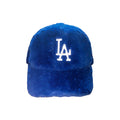Faux Fur Dodgers Trucker Hat