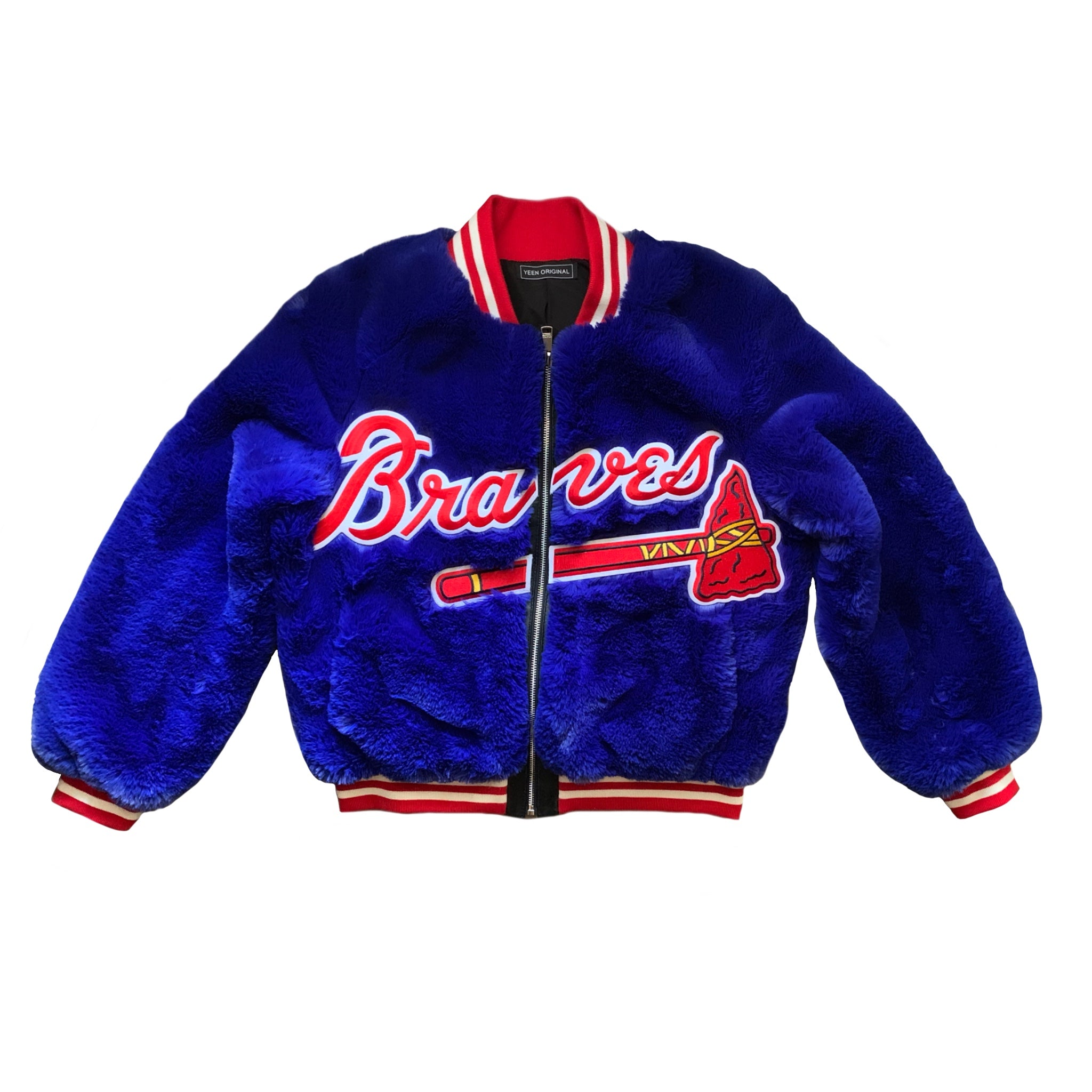 Faux Fur Braves Jacket